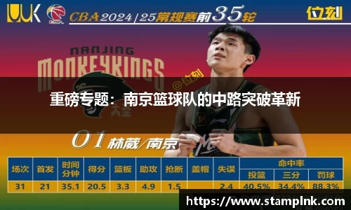 重磅专题：南京篮球队的中路突破革新